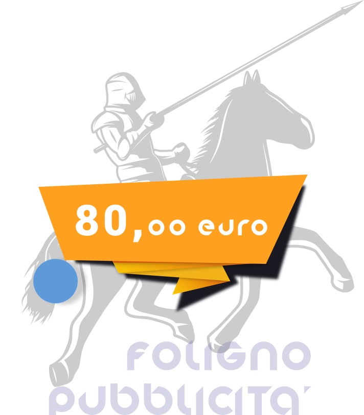 tariffe foligno pubblicità 80 euro