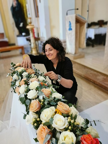 allestimenti floreali artigianali nozze Foligno